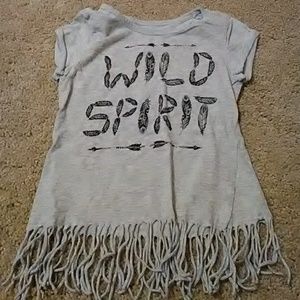 Fringed t-shirt